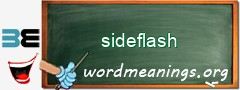 WordMeaning blackboard for sideflash